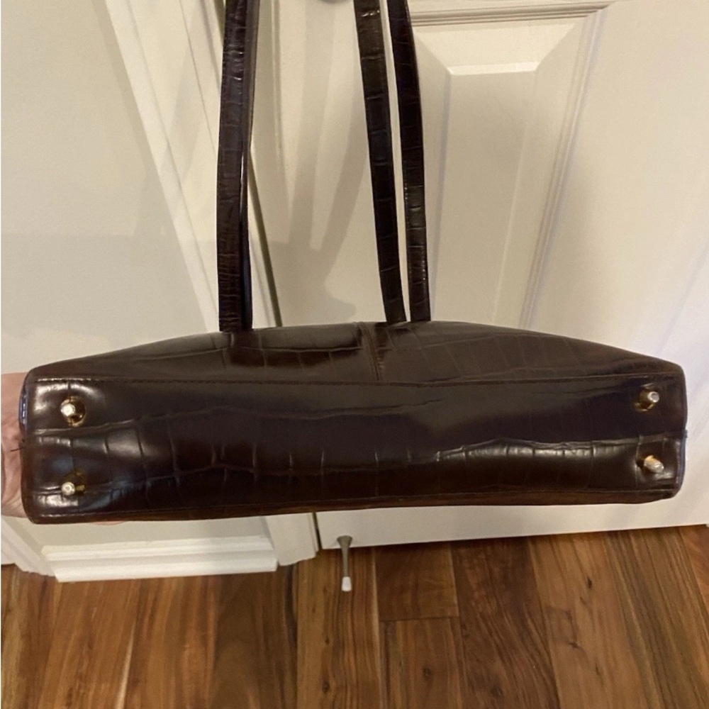 Etienne Aigner Vintage Oxblood Leather Shoulder Bag Pristine - Picture 2 of 7